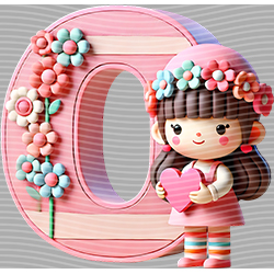 Cartoon letters-CL 624